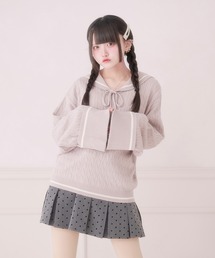 Pal elfy（パルエルフィー）の「チョーカー付きセーラーニット（ニット/セーター）」