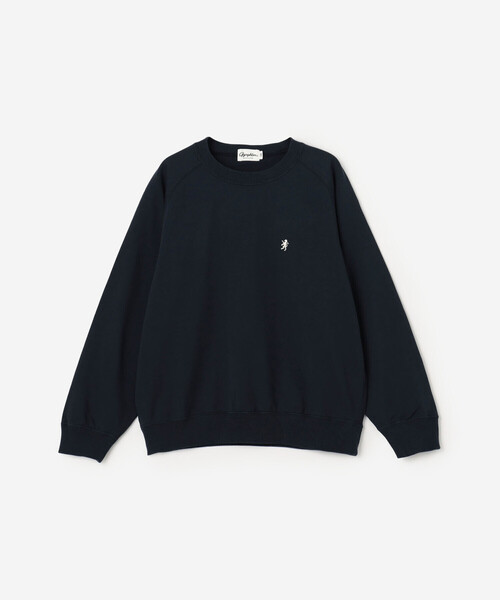 GYMPHLEX(ジムフレックス)の「Gymphlex | キッズ クルーネック 長袖プルオーバー(Tシャツ/カットソー・キッズ・サックスブルー/グリーン/イエロー/ネイビー・115/135/125)」の2枚目の写真