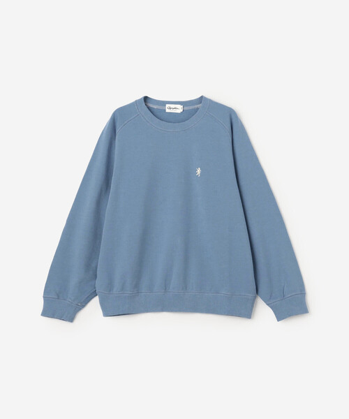 GYMPHLEX(ジムフレックス)の「Gymphlex | キッズ クルーネック 長袖プルオーバー(Tシャツ/カットソー・キッズ・サックスブルー/グリーン/イエロー/ネイビー・115/135/125)」の3枚目の写真