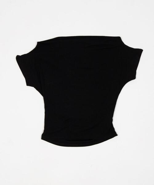 dispark(ディスパーク)の「DISPARK/ワンショルダーY2KグラフィックT(Tシャツ/カットソー・レディース・杢グレー/ブラック・FREE)」の15枚目の写真