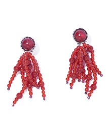 【IRIS 47】tarantella red agate earring/タランテラ レッドアゲート イヤリング
