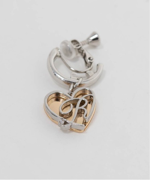 RANDA（ランダ）の「【Heart Collection】ハートフープイヤリング（イヤリング・レディース・シルバー/ゴールド・FREE）」の9枚目の写真