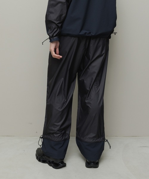 bal（バル）の「STORM FLEECE NYLON COMBINATION TRACK PANT（その他パンツ・メンズ・ブラック/チャコール/ベージュ・3/2/1）」の12枚目の写真