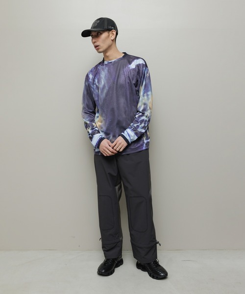 bal（バル）の「STORM FLEECE NYLON COMBINATION TRACK PANT（その他パンツ・メンズ・ブラック/チャコール/ベージュ・3/2/1）」の5枚目の写真