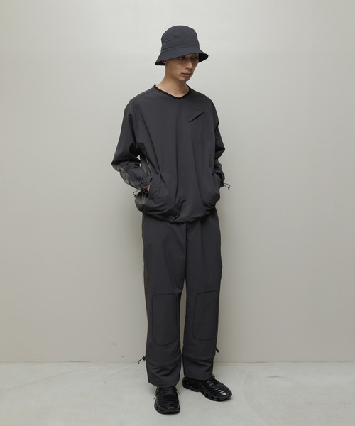 bal（バル）の「STORM FLEECE NYLON COMBINATION TRACK PANT（その他パンツ・メンズ・ブラック/チャコール/ベージュ・3/2/1）」の6枚目の写真