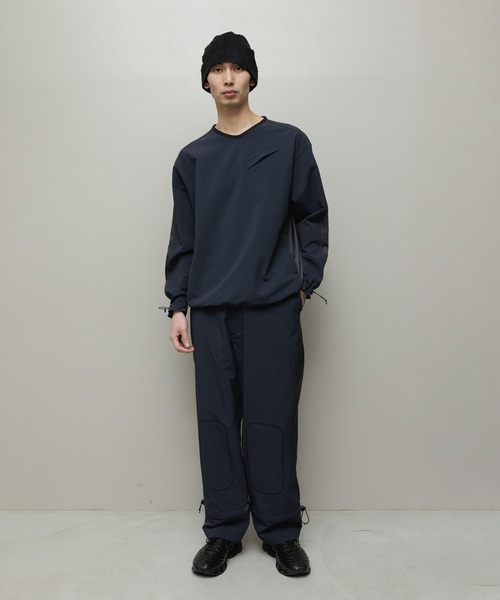 bal（バル）の「STORM FLEECE NYLON COMBINATION TRACK PANT（その他パンツ・メンズ・ブラック/チャコール/ベージュ・3/2/1）」の8枚目の写真