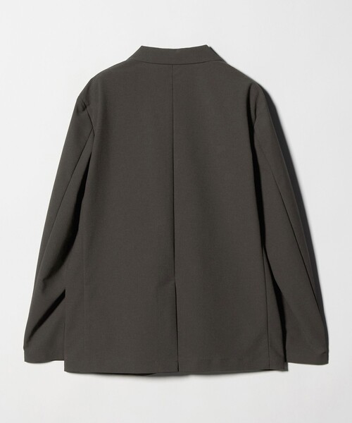 green label relaxing(グリーンレーベルリラクシング)の「ワープ ニット リラックス ジャケット -ストレッチ・吸水速乾-(テーラードジャケット・メンズ・ダークブラウン/ネイビー/グレー系・L/S/XL/M)」の12枚目の写真