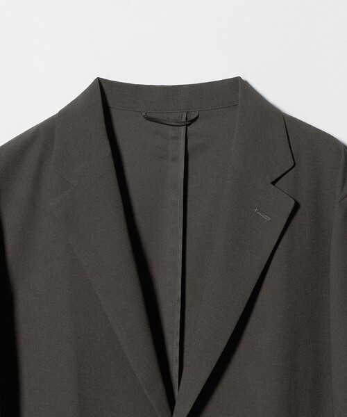 green label relaxing(グリーンレーベルリラクシング)の「ワープ ニット リラックス ジャケット -ストレッチ・吸水速乾-(テーラードジャケット・メンズ・ダークブラウン/ネイビー/グレー系・L/S/XL/M)」の13枚目の写真