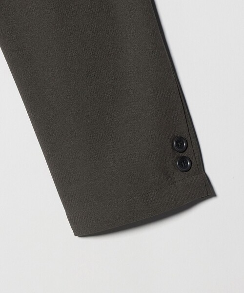 green label relaxing(グリーンレーベルリラクシング)の「ワープ ニット リラックス ジャケット -ストレッチ・吸水速乾-(テーラードジャケット・メンズ・ダークブラウン/ネイビー/グレー系・L/S/XL/M)」の14枚目の写真