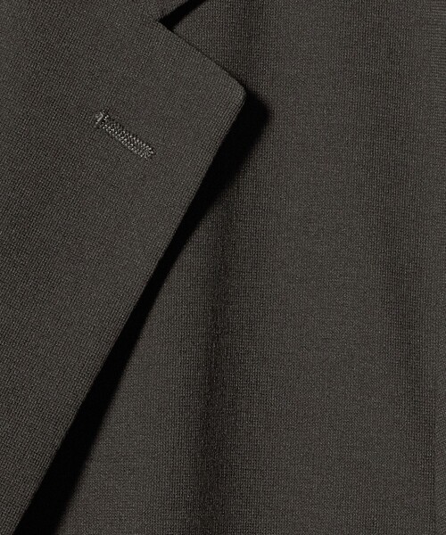 green label relaxing(グリーンレーベルリラクシング)の「ワープ ニット リラックス ジャケット -ストレッチ・吸水速乾-(テーラードジャケット・メンズ・ダークブラウン/ネイビー/グレー系・L/S/XL/M)」の19枚目の写真