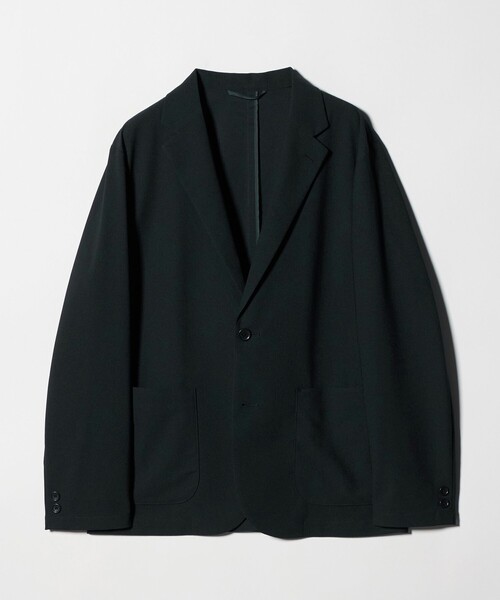 green label relaxing(グリーンレーベルリラクシング)の「ワープ ニット リラックス ジャケット -ストレッチ・吸水速乾-(テーラードジャケット・メンズ・ダークブラウン/ネイビー/グレー系・L/S/XL/M)」の20枚目の写真