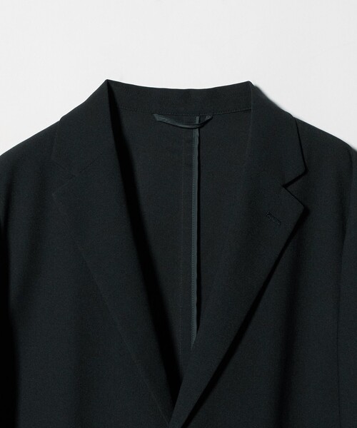 green label relaxing(グリーンレーベルリラクシング)の「ワープ ニット リラックス ジャケット -ストレッチ・吸水速乾-(テーラードジャケット・メンズ・ダークブラウン/ネイビー/グレー系・L/S/XL/M)」の21枚目の写真