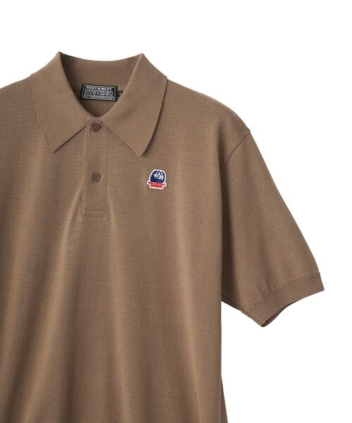 HYSTERIC GLAMOUR（ヒステリックグラマー）の「MULTI WOMANワッペン ポロシャツ（ポロシャツ・メンズ・ブラック/ネイビー/ブラウン・X-LARGE/LARGE/MEDIUM/SMALL）」の8枚目の写真