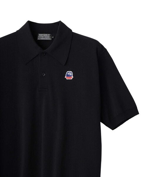 HYSTERIC GLAMOUR（ヒステリックグラマー）の「MULTI WOMANワッペン ポロシャツ（ポロシャツ・メンズ・ブラック/ネイビー/ブラウン・X-LARGE/LARGE/MEDIUM/SMALL）」の10枚目の写真