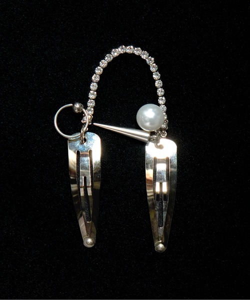 Lunar Chain Pierced Hair Clip / ルナチェーンヘアクリップ（ヘアピン