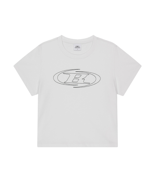 BORN TO WIN（ボーントゥウィン）の「W STITCH LOGO REGULAR FIT T-SHIRTS [WHITE]（Tシャツ/カットソー・レディース・その他・1/2/3）」の2枚目の写真