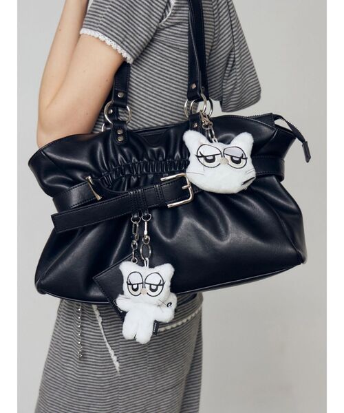 EMODA(エモダ)の「MOOA EMMA FACE MINI POUCH(ポーチ・レディース・ブラック/ホワイト・FREE)」の8枚目の写真