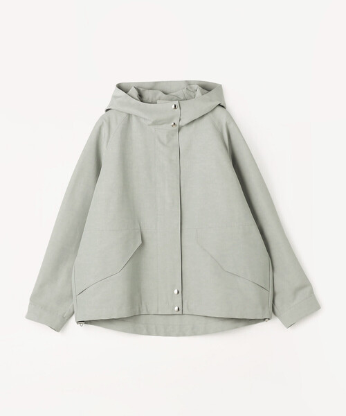 COMME CA Wardrobe（コムサワードローブ）の「キュプラ綿グログラン マウンテンパーカー（パーカー・レディース・カーキ/ネイビー/ホワイト系その他・FREE）」の18枚目の写真