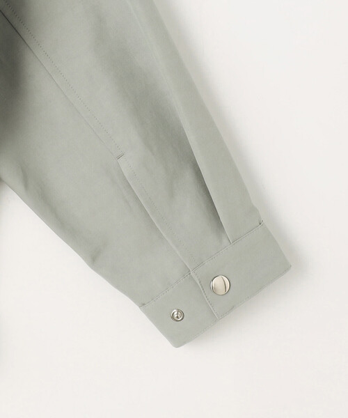 COMME CA Wardrobe（コムサワードローブ）の「キュプラ綿グログラン マウンテンパーカー（パーカー・レディース・カーキ/ネイビー/ホワイト系その他・FREE）」の10枚目の写真