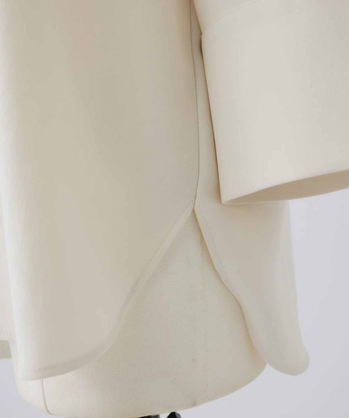 RIM.ARK(リムアーク)の「【RIM.ARK/リムアーク】W-collar classical blouse/ダブルカラークラシカルブラウス(シャツ/ブラウス・レディース・グレー/オフホワイト・FREE)」の16枚目の写真