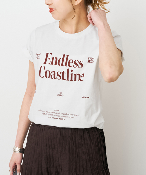 Spick & Span(スピックアンドスパン)の「コンパクトロゴTシャツ(Tシャツ/カットソー・レディース・その他1/その他4/マルチ・FREE)」の2枚目の写真