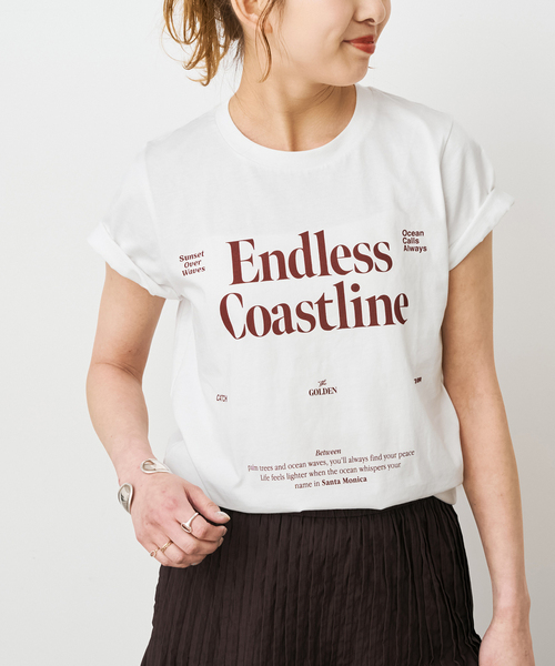Spick & Span(スピックアンドスパン)の「コンパクトロゴTシャツ(Tシャツ/カットソー・レディース・その他1/その他4/マルチ・FREE)」の11枚目の写真