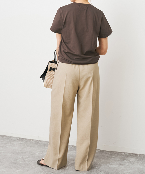 Spick & Span(スピックアンドスパン)の「コンパクトロゴTシャツ(Tシャツ/カットソー・レディース・その他1/その他4/マルチ・FREE)」の20枚目の写真