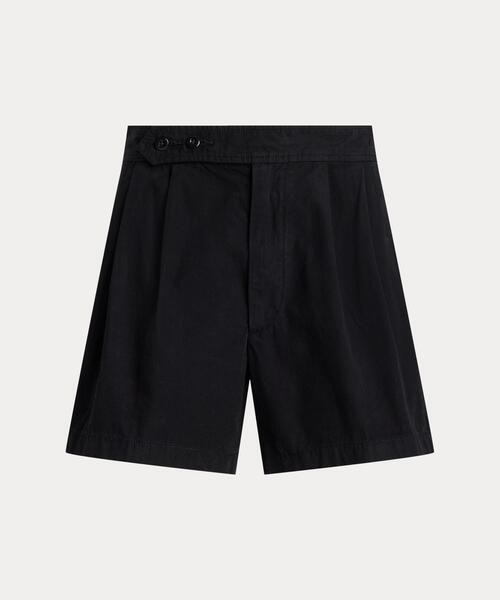 POLO RALPH LAUREN（ポロ ラルフ ローレン）の「プリーテッド コットン ショートパンツ（その他パンツ・レディース・ブラック系1・00/8/6/4/0/2）」の5枚目の写真