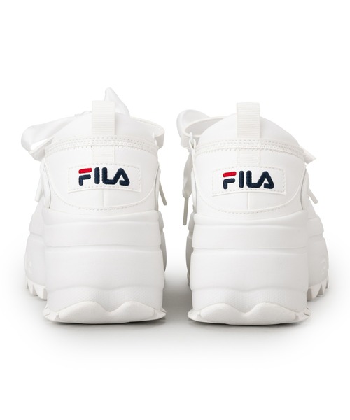 FILA(フィラ)の「FILA フィラ 厚底スニーカー DISRUPTOR WEDGE BALLET ディスラプター ウェッジ バレエ FM0101978014/FM0101978100/FM0102097015(スニーカー・レディース・ブラック/ブラック系その他/ホワイト・23.0cm/23.5cm/24.0cm/24.5cm/25.0cm)」の12枚目の写真