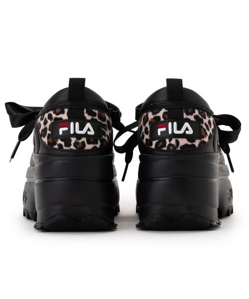 FILA(フィラ)の「FILA フィラ 厚底スニーカー DISRUPTOR WEDGE BALLET ディスラプター ウェッジ バレエ FM0101978014/FM0101978100/FM0102097015(スニーカー・レディース・ブラック/ブラック系その他/ホワイト・23.0cm/23.5cm/24.0cm/24.5cm/25.0cm)」の6枚目の写真