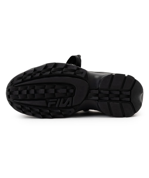 FILA(フィラ)の「FILA フィラ 厚底スニーカー DISRUPTOR WEDGE BALLET ディスラプター ウェッジ バレエ FM0101978014/FM0101978100/FM0102097015(スニーカー・レディース・ブラック/ブラック系その他/ホワイト・23.0cm/23.5cm/24.0cm/24.5cm/25.0cm)」の8枚目の写真