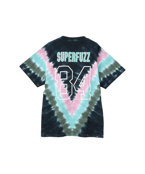 HYSTERIC GLAMOUR（ヒステリックグラマー）の「HYS MAKE IT オーバーサイズタイダイTシャツ（Tシャツ/カットソー・レディース・ブラック/ブルー・FREE）」の6枚目の写真