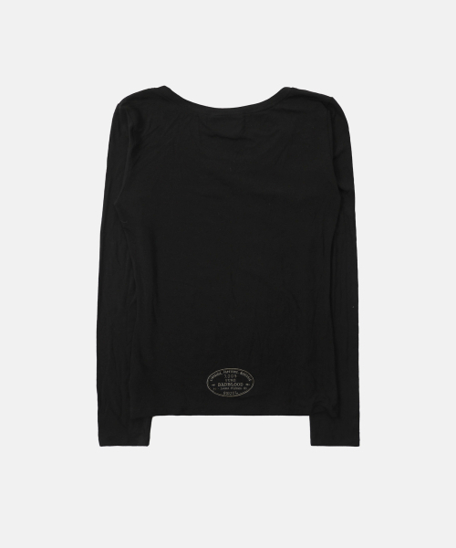 BADBLOOD(バッドブラッド)の「Eat Me ルーズフィットT - ブラック(Tシャツ/カットソー・レディース・その他・S/L)」の2枚目の写真