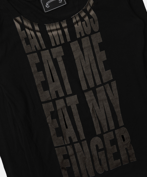 BADBLOOD(バッドブラッド)の「Eat Me ルーズフィットT - ブラック(Tシャツ/カットソー・レディース・その他・S/L)」の3枚目の写真