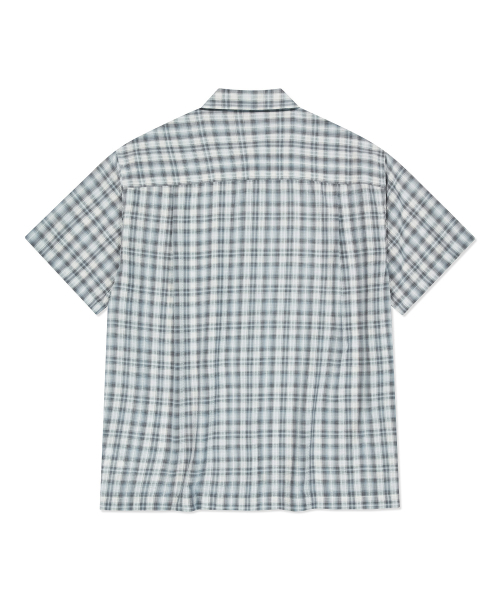 Wacky WiLLy(ワッキーウィリー)の「ビッグチェック半袖シャツブルー(シャツ/ブラウス・レディース・その他・SMALL/MEDIUM/LARGE/X-LARGE)」の3枚目の写真