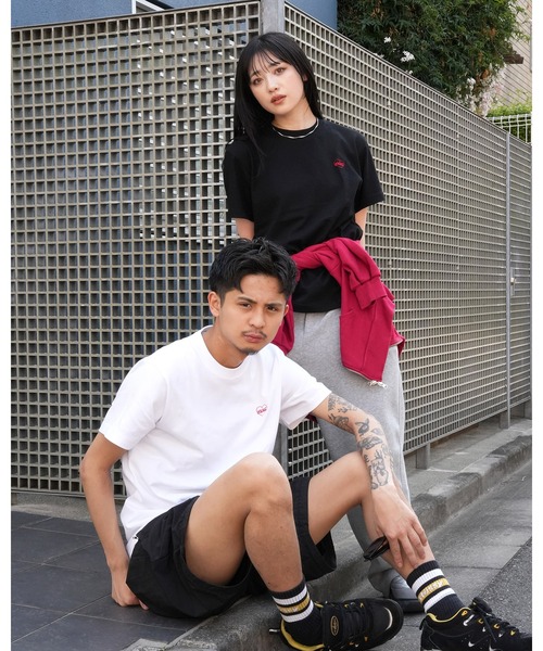 BGL(ビージーエル)の「RETRO HEART TEE / ハートロゴ / パフプリント / 3Dプリント / 発泡プリント 半袖Tシャツ(Tシャツ/カットソー・レディース・ブラック/パープル/ホワイト・L/M/S)」の9枚目の写真