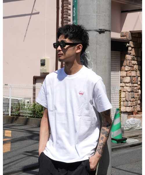BGL(ビージーエル)の「RETRO HEART TEE / ハートロゴ / パフプリント / 3Dプリント / 発泡プリント 半袖Tシャツ(Tシャツ/カットソー・レディース・ブラック/パープル/ホワイト・L/M/S)」の7枚目の写真