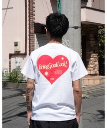 BGL（ビージーエル）の「RETRO HEART TEE（Tシャツ/カットソー）」