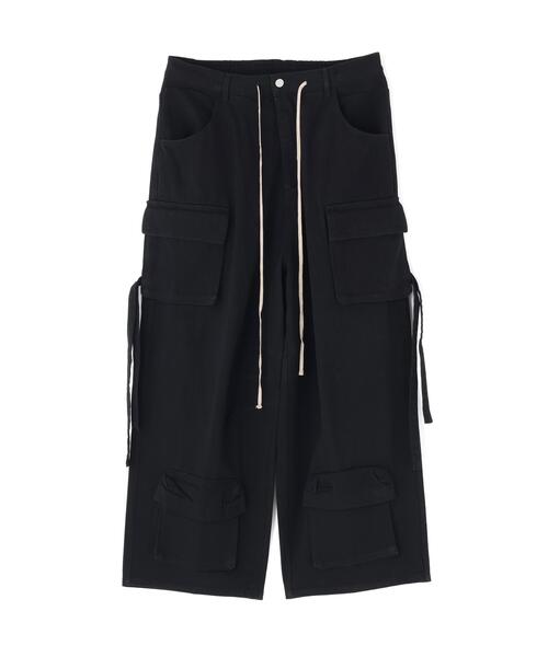 DANKE SCHON(ダンケシェーン)の「【WEB&DEPOT限定】DankeSchon/ダンケシェーン/MULTI POCKET DENIM CARGO PANTS(デニムパンツ・メンズ・ブラック/グレー/ホワイト・M/S/L)」の8枚目の写真