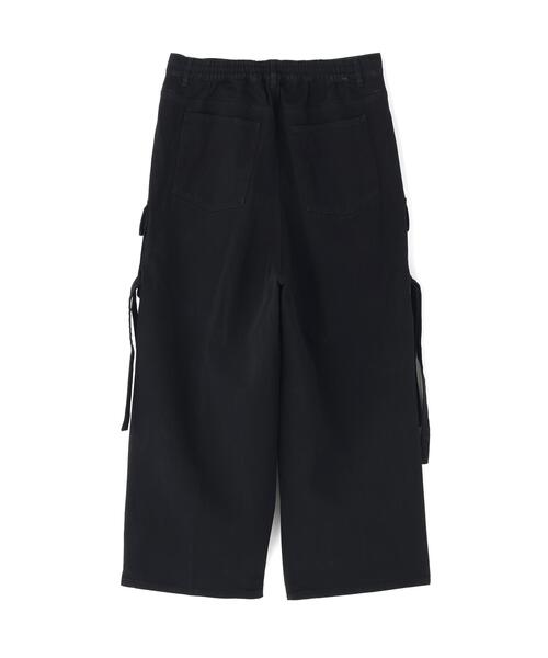 DANKE SCHON(ダンケシェーン)の「【WEB&DEPOT限定】DankeSchon/ダンケシェーン/MULTI POCKET DENIM CARGO PANTS(デニムパンツ・メンズ・ブラック/グレー/ホワイト・M/S/L)」の9枚目の写真