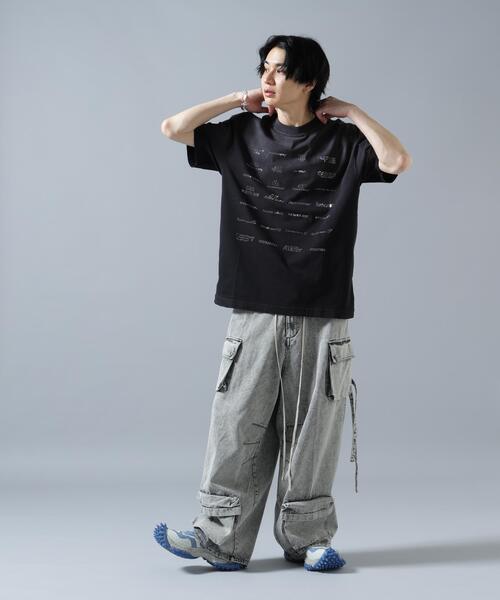 DANKE SCHON(ダンケシェーン)の「【WEB&DEPOT限定】DankeSchon/ダンケシェーン/MULTI POCKET DENIM CARGO PANTS(デニムパンツ・メンズ・ブラック/グレー/ホワイト・M/S/L)」の16枚目の写真