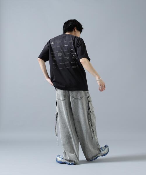 DANKE SCHON(ダンケシェーン)の「【WEB&DEPOT限定】DankeSchon/ダンケシェーン/MULTI POCKET DENIM CARGO PANTS(デニムパンツ・メンズ・ブラック/グレー/ホワイト・M/S/L)」の17枚目の写真