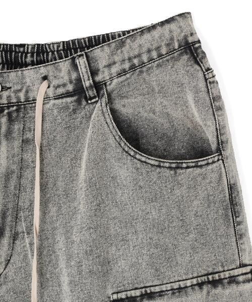 DANKE SCHON(ダンケシェーン)の「【WEB&DEPOT限定】DankeSchon/ダンケシェーン/MULTI POCKET DENIM CARGO PANTS(デニムパンツ・メンズ・ブラック/グレー/ホワイト・M/S/L)」の21枚目の写真
