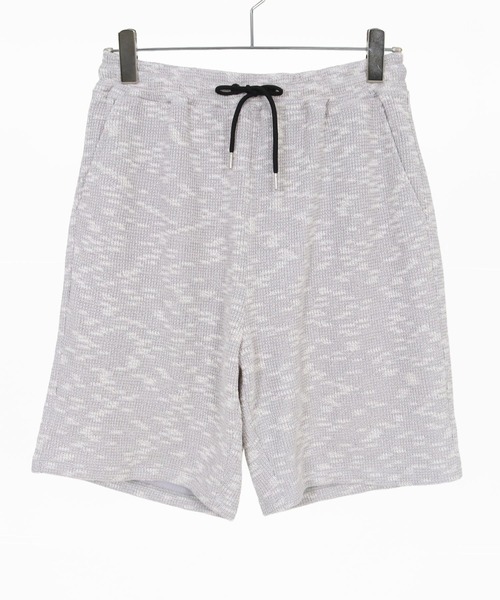 ANGENEHM(アンゲネーム)の「mp14889- Jacquard Cutsew Relax Shorts ショートパンツ(AG06-007scg)(その他パンツ・メンズ・ブラック/ライトグレー・L/M/S)」の15枚目の写真