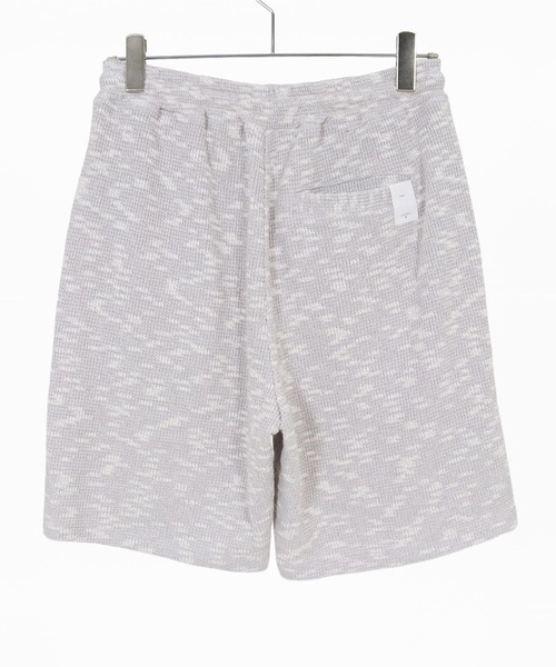 ANGENEHM(アンゲネーム)の「mp14889- Jacquard Cutsew Relax Shorts ショートパンツ(AG06-007scg)(その他パンツ・メンズ・ブラック/ライトグレー・L/M/S)」の16枚目の写真