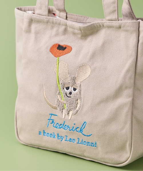 salle de bal(サルデバル)の「【 Leo Lionni and his Circle of Friends / レオレオーニズフレンズ 】フレドリック トートバッグ HNI(トートバッグ・レディース・ブラック/グレー・FREE)」の9枚目の写真
