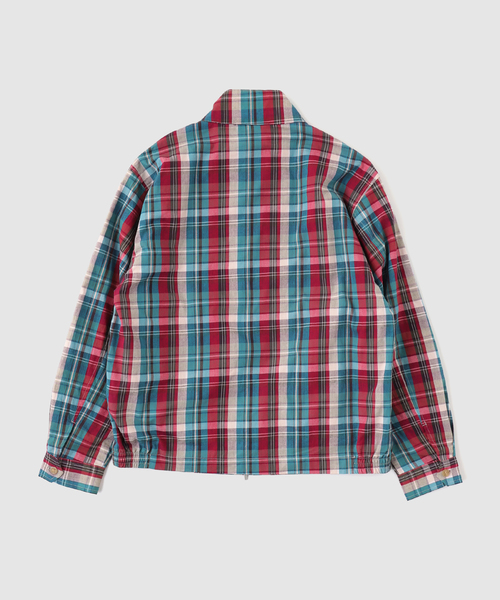 B.C STOCK（ベーセーストック）の「Harrington Light Jacket（ブルゾン・メンズ・カーキ/ブルー系その他/ネイビー/ボルドー・MEDIUM/LARGE）」の5枚目の写真