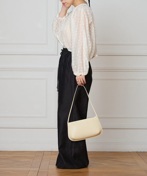IENA LA BOUCLE ヨウリュウラッフル ブラウス IENA（イエナ）の「楊柳ラッフルブラウス（シャツ/ブラウス）」 - WEAR