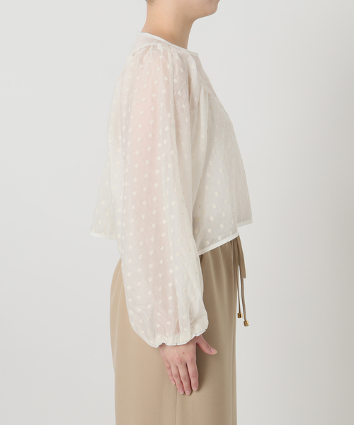 IENA LA BOUCLE Flower ドットブラウス（シャツ/ブラウス）｜IENA LA
