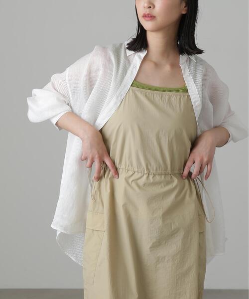 FREE'S MART（フリーズマート）の「◇シアーストライプオーバーシャツ（シャツ/ブラウス・レディース・ブルー系その他/ベージュ系その他/ホワイト系その他・FREE）」の21枚目の写真